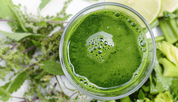 Smoothie verde detox deportistas foto Smoothie verde detox deportistas