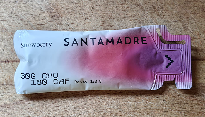 Santa Madre gel strawberry 30g CHO 100CAF Santa Madre gel strawberry 30g CHO 100CAF
